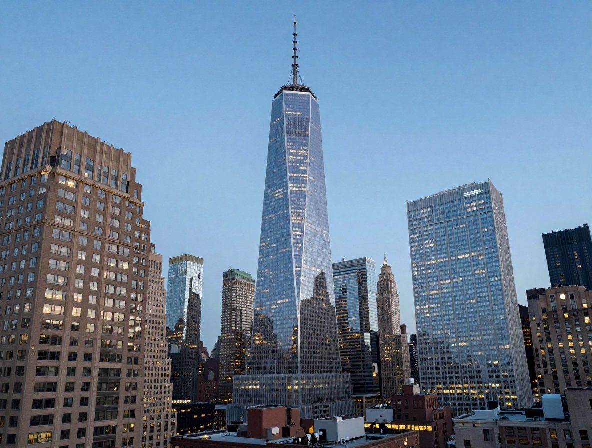 Роскошный пентхаус на верхнем этаже небоскрёба Манхэттена с видом на Центральный парк и горизонт города